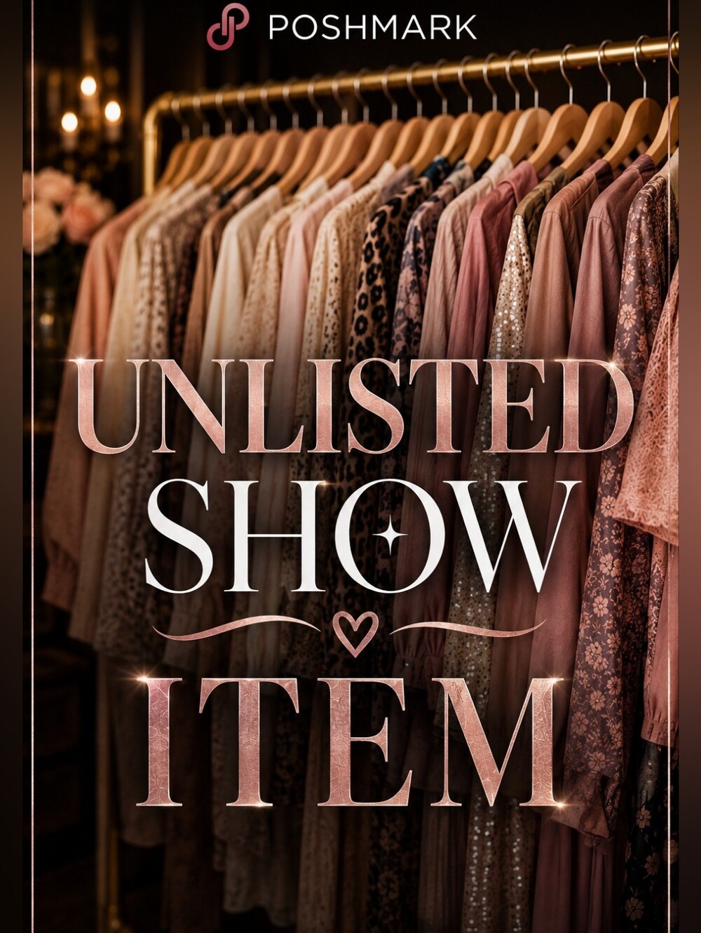 Unlisted live show item - Sold as is with no cancellations